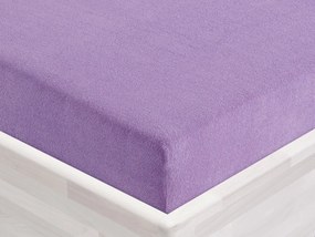 Froté napínacie prestieradlo FR-012 Levanduľové 200 x 220 - výška 20 cm