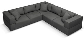 Tmavosivá variabilná rohová pohovka Esther – Milo Casa