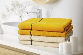 BAMBUSOVÝ UTERÁK BAMBO6 50X90 CM ČIERNA