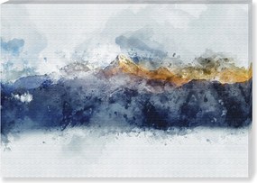 Plátno maľba Golden Mountains