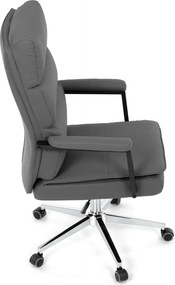 Kancelárska stolička KA-D8104 GREY Farba: Sivá