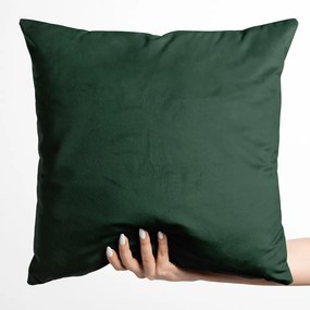Biante Zamatová obliečka na vankúš Velvet Prémium SVP-040 Lesná zelená 50 x 70 cm