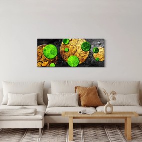 Obraz abstrakcie - Guľa (120x50 cm)