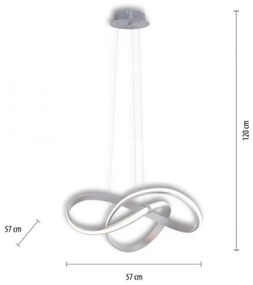 Paul Neuhaus 8291-55 - LED Stmievateľný luster na lanku MELINDA LED/30W/230V