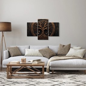 Obraz – Drevený strom života (90x60 cm)