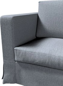 Poťah na sedačku Karlanda  (pre 3 osoby,nerozkladacia,dlhý) farba produktu sivá látka zapletaná