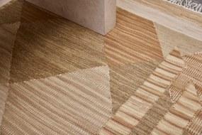Diamond Carpets koberce Ručne viazaný kusový koberec Fibonacci I DESP HL88 Beige Mix - 120x170 cm