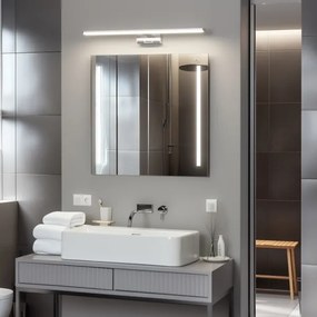 Brilagi - LED osvetlenie zrkadla do kúpeľne VESTRA LED/12W/230V 60 cm IP44 chróm