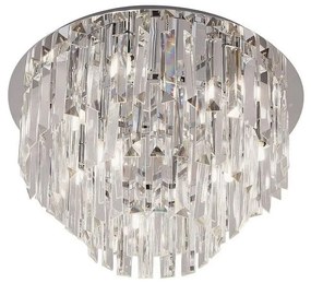 MAXLIGHT C0137 - Stropné svietidlo MONACO 15xG9/40W/230V pr. 60 cm chróm