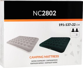 NC2802 ZELENÝ NAFUKOVACÍ MATRAC 191 × 137 × 22 cm NILS CAMP