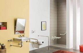 Deante VITAL závesné keramické umývadlo pre osoby so zníženou mobilitou