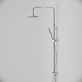 Sprchový systém AM.PM Spike F07PA400 s termostatickou sprchovou batériou, chróm
