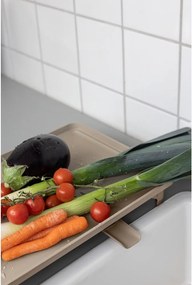 Béžový dvojposchodový odkvapkávač 42x29 cm Dry-It – Mette Ditmer Denmark