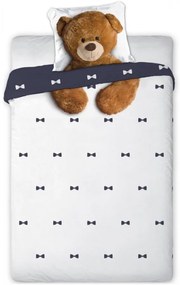 Bavlnené posteľné obliečky Medvedík Teddy - 100% bavlna - 70 x 90 cm + 140 x 200 cm