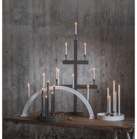 Biela svetelná dekorácia ø 32 cm Deco – Star Trading