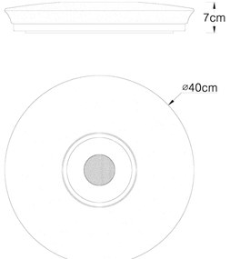 GLOBO NICOLE 41329-18 Stropné svietidlo