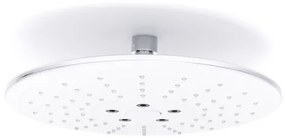 Hlavová sprcha Siko s tlačidlom biela/chróm SIKOBSHSKP32, 1 ks