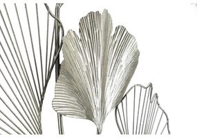Kovová závesná dekorácia v striebornej farbe Mauro Ferretti Goxy Silver, 62 x 86 cm