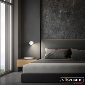 Briloner 3896016 - LED nabíjateľné stmievateľné nástenné svietidlo TARI LED/1,6W/5V 1500 mAh biela
