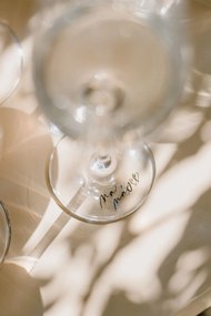 Bella Rose Pohár na víno Na nás + vianočná krabička