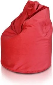 Sedací vak hruška Sako XL polyester TiaHome - Červená