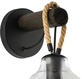 Eglo 43619 - Nástenné svietidlo RODING 1xE27/40W/230V