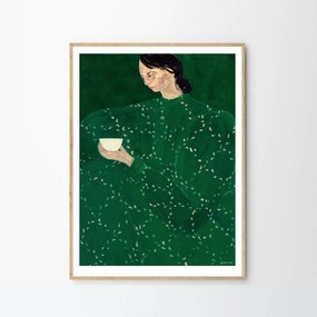 Moikka Plagát Coffee Alone At Place De Clichy by Sofia Lind 30x40 cm