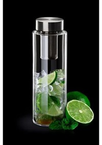 Simax 10120/MET nápojová fľaša so sitkom Pure Aqua Bottle 1 l