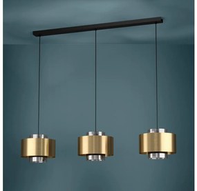 Eglo 390067 - Luster na lanku DUGLIA 3xE27/40W/230V zlatá