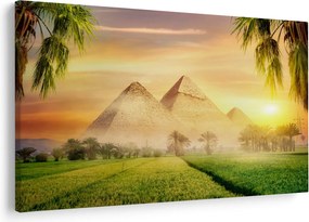 Obraz - Pyramídy (90x60 cm)