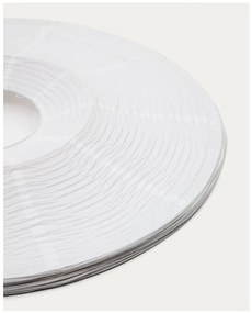 Biele tienidlo ø 80 cm Hila – Kave Home