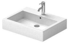 Duravit Vero - Umývadlo brúsené 600x470 mm, biela 0454600027