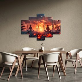 Obraz - Jóga v prírode (150x105 cm)