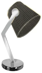 Stolná lampa 3D, 1x akrylové tienidlo, ch