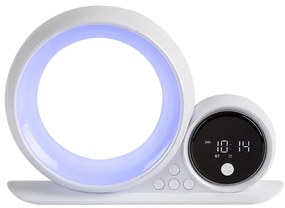 Rabalux 76109 - LED RGB Stolná lampa s reproduktorom WAKEWAY LED/5W/230V