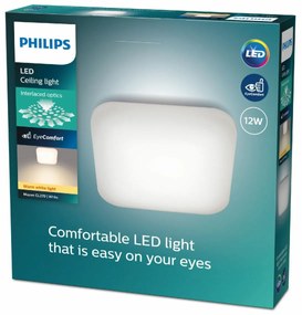 Philips 8720169195455 stropné LED svietidlo Mauve 1x 12 W 1200lm 2700K, pr. 26 cm