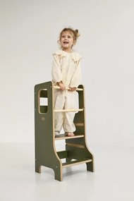 Učiaca veža Montessori pre deti olivová