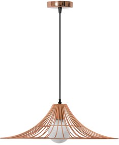 Toolight - Stropná závesná lampa 1xE27 APP483-1CP, ružové zlato, OSW-00907