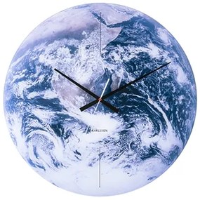 Nástenné hodiny Karlsson Earth KA5725, 60 cm