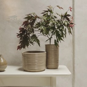 Ferm Living Obal na kvetináč Corduroy Cashmere