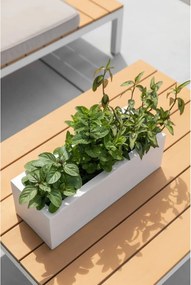 Hrantík FLOBO, sklolaminát, šírka 45 cm, biela