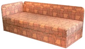 Jednolôžková posteľ (váľanda) 80 cm Eda 4/1 (so sendvičovým matracom) (L). Vlastná spoľahlivá doprava až k Vám domov. 774107
