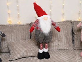 Dekoratívny trpaslík GNOME 90 cm, červený