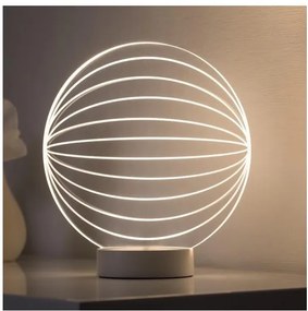 Paulmann Paulmann 79533 - LED Stolná lampa WOOL LED/3W/230V W0803E