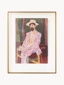 Ručne vyrobený obraz v ráme Olive Artist