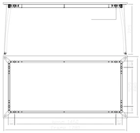 Rokovací stôl PRIMO OMEGA, 1800 x 900 mm, biela podnož, dub prírodný