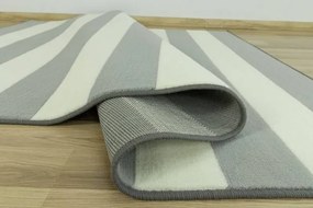 Koberec Luna 503759/89911 Pásy sivý