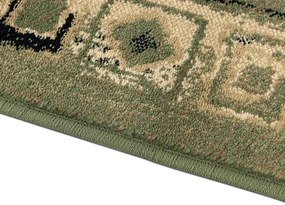 Koberce Breno Kusový koberec SOLID 07/AVA, zelená, viacfarebná,100 x 150 cm