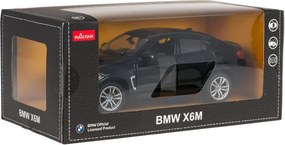 Model auta BMW X6M RASTAR 1:24 čierny