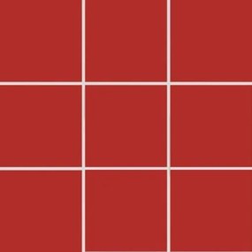 Mozaika Rako Color Two červená 10x10 cm lesk GAA0K359.1, (bal. 1,000 m2 )